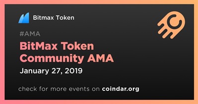 BitMax Token Community AMA