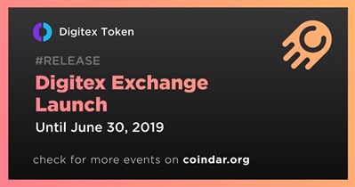 Digitex Exchange Launch