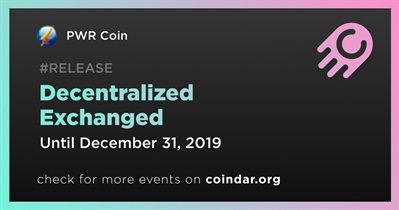 Decentralized Exchanged