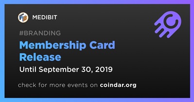Membership Card Release