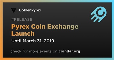 Lanzamiento de Pyrex Coin Exchange