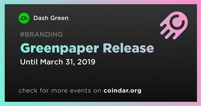 Greenpaper Release