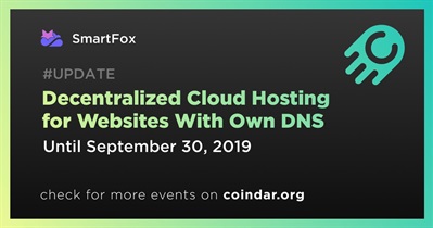 Alojamiento en la nube descentralizado para sitios web con DNS propio