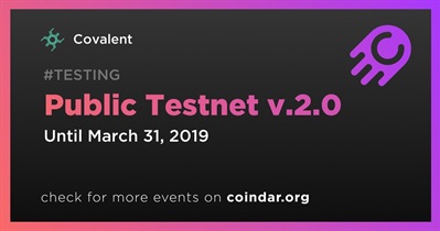 Public Testnet v.2.0