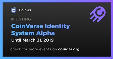 CoinVerse Identity System Alpha