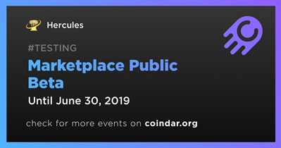 Marketplace Public Beta