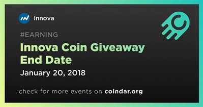 Innova Coin Giveaway End Date