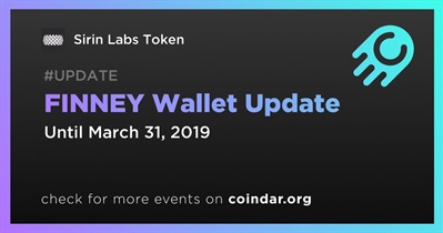 Update sa FINNEY Wallet