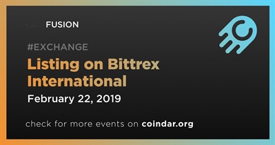Bittrex International'de Listeleme