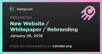 New Website / Whitepaper / Rebranding