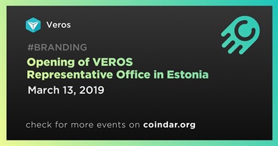 Opening of VEROS Representative Office in Estonia