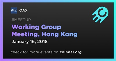 실무 그룹 회의, 홍콩