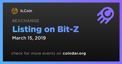 Listing on Bit-Z