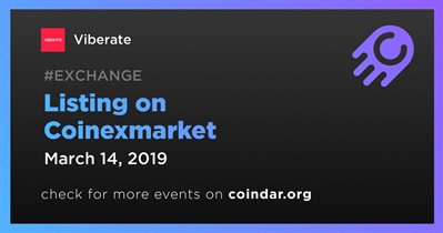 Listing on Coinexmarket