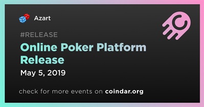Online Poker Platform Release