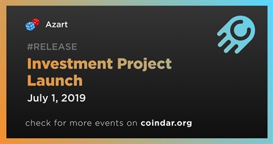 Investment Project Launch