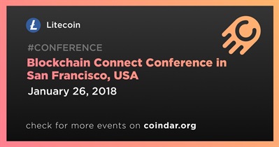 Blockchain Connect Conference sa San Francisco, USA
