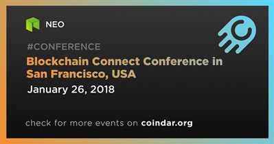 Blockchain Connect Conference in San Francisco, USA
