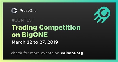 Trading Competition on BigONE