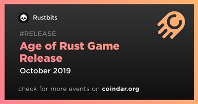 Lanzamiento del juego Age of Rust