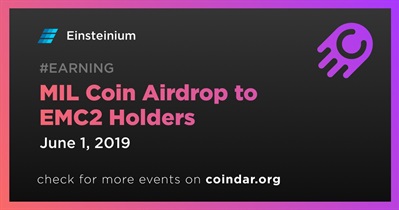 MIL Coin Airdrop to EMC2 Holders