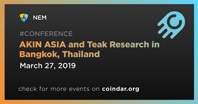 태국 방콕의 AKIN ASIA 및 Teak Research