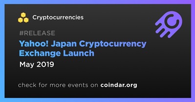 Yahoo! Japan Cryptocurrency Exchange Launch