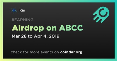 Airdrop on ABCC