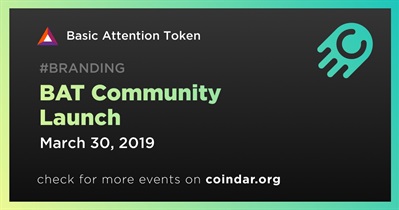 BAT Community Launch