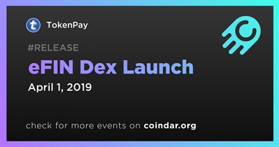 Lançamento do eFIN Dex