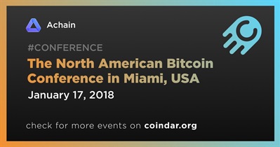 Ang North American Bitcoin Conference sa Miami, USA