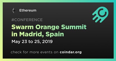 Swarm Orange Summit in Madrid, Spain
