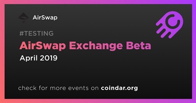 AirSwap Exchange Beta