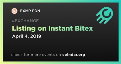 Listing on Instant Bitex