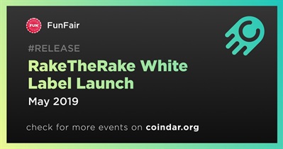 Lanzamiento de etiqueta blanca de RakeTheRake