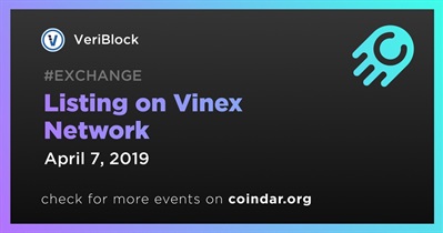 Listing on Vinex Network