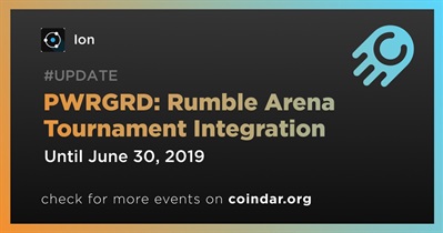 PWRGRD: integração do torneio Rumble Arena