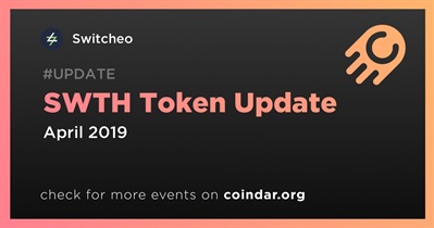 Actualización del token SWTH