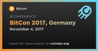 BitCon 2017, Germany
