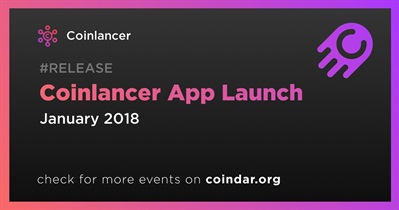 Coinlancer App Launch