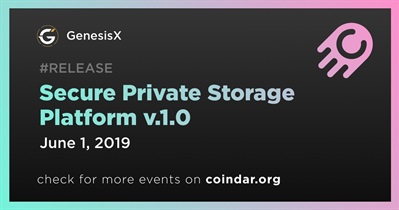 Secure Private Storage Platform v.1.0