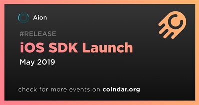 Lanzamiento del SDK de iOS