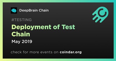 Deployment ng Test Chain