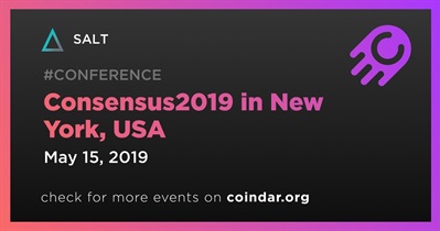 Consensus2019 in New York, USA