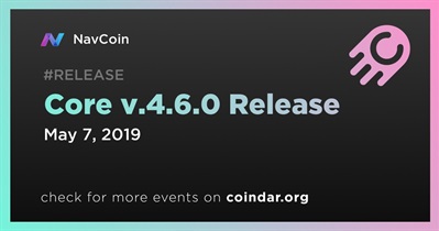 Bản phát hành Core v.4.6.0