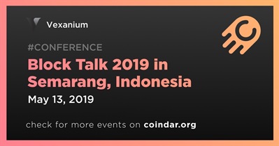 Block Talk 2019 sa Semarang, Indonesia