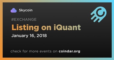 Listing on iQuant