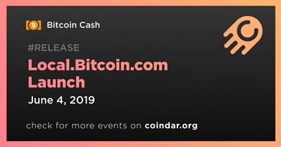 Lanzamiento de Local.Bitcoin.com