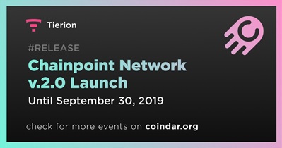 Chainpoint Network v.2.0 Launch