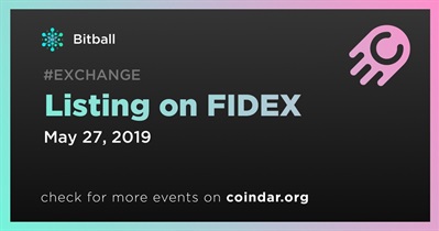 FIDEX पर लिस्टिंग